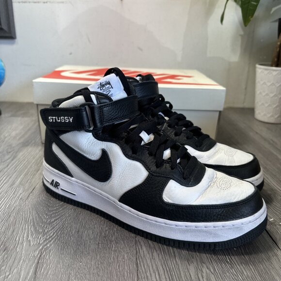 NIKE AIR FORCE 1 MID stussy エアフォースワンミッド This MID